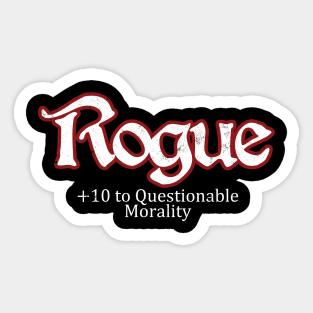 Class Skills - Rogue Sticker